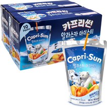 농심 카프리썬 알라스카 아이스티, 200ml, 20개