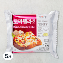 소와나무 한장 한장 포장된 모짜렐라치즈, 270g, 5개