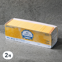 연세우유 체다 슬라이스 치즈, 1800g, 2개