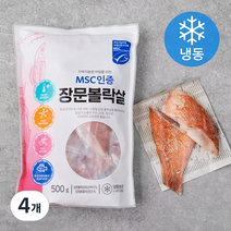 프리미어 미국 MSC인증 장문볼락살(냉동), 500g, 4개
