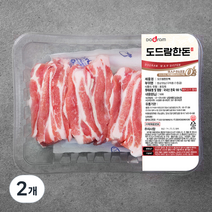 도드람한돈 등심덧살 구이용 1등급 (냉장), 500g, 2개