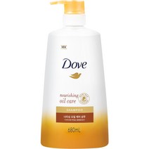 도브 너리싱오일케어 샴푸, 680ml, 1개
