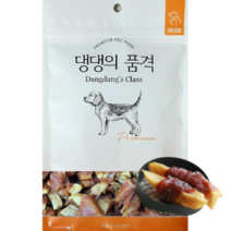 댕댕의품격 강아지 간식 치킨고구마말이 200g, 1개
