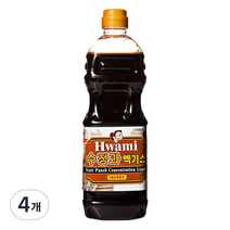 화미_수정과엑기스(5배) 1KG 1PET, 4개