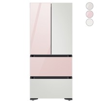 [색상선택형] 삼성전자 비스포크 프리스탠딩 김치냉장고 플러스 방문설치, RQ58A9441AP, 글램 핑크