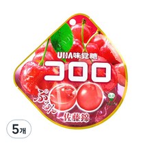 유하미카쿠토 코로로 체리 젤리, 5개, 40g