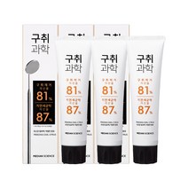 메디안 구취과학 프리징쿨 시트러스 치약, 120g, 3개