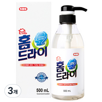신희 홈워시 홈드라이세제, 500ml, 3개