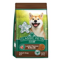 컴페니언팻츠클래식 어덜트 양고기 애견사료, 2kg, 1개
