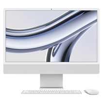 Apple 2023 아이맥 24 M3, 실버, 10코어, 1TB, M3 8코어, 16GB