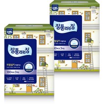 잘풀리는집 리얼 실키 미용티슈 2겹, 3개입, 2팩
