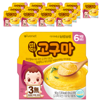 아이배냇 베베 떠먹는 고구마 90g, 고구마맛, 14개