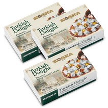 코스카 터키쉬딜라이트 젤리 피스타치오, 125ml, 125g, 3개
