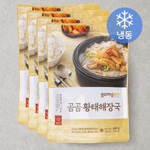 곰곰 황태 해장국 (냉동), 600g, 4개