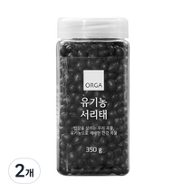 ORGA 유기농 서리태, 350g, 2개