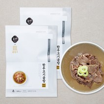 올반 봉밀가 한우고기곰탕 2입, 1kg, 1개