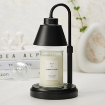 에인디 높이조절 초초 캔들워머 블랙 + 소이캔들 370g 세트, 일랑일랑, 1개