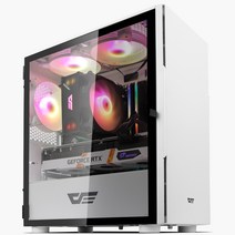 로켓PC Gamma intel No 1. 화이트 조립컴퓨터 본체 (인텔11세대 i5-11400 RTX3060 12GB WIN미포함 삼성 16GB NVMe 512GB ), 기본형