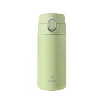 타푸코 원터치 스텐레스 텀블러, 라임, 350ml