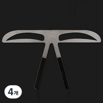 밸런스 룰러 눈썹 디자인 가이드, 자연형, 4개