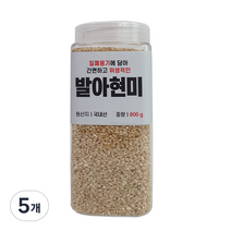 대한농산 통에담은 발아현미, 5개, 800g
