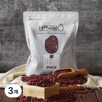 바른곡물 국산 적두(팥), 800g, 3개