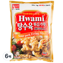 [화미] 탕수육튀김가루(베타믹스), 1000g, 6개
