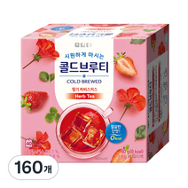 담터 콜드브루티 딸기 히비스커스, 1.5g, 160개