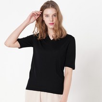 여성용 오픈형 카라넥 니트 UFG2-KPN282