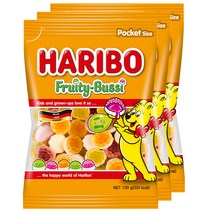 하리보 프리티부시, 100g, 3개