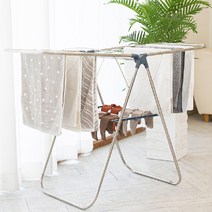 런드롬 스테인레스 빨래건조대 M, 1개