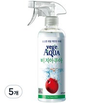 베지아쿠아 과일&야채 세정제, 475ml, 5개