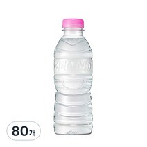 아이시스 8.0 무라벨 ECO 생수, 300ml, 80개