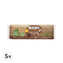 MISURA 통밀 스파게티, 500g, 5개