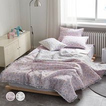 플라워즈 풍기인견 시원한 여름차렵이불세트 싱글