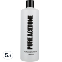 퓨어 아세톤, 1000ml, 5개