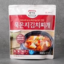 종가집 묵은지 김치찌개, 650g, 1개