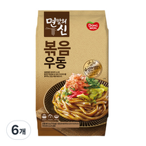 동원 면발의신 볶음우동 2인분, 401.6g, 6개
