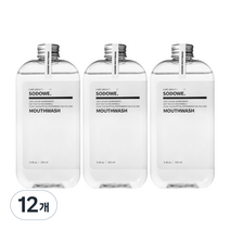 쏘두위 오일풀링 마우스워시, 12개, 280ml