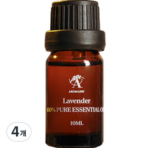 아로망 라벤더 에센셜 오일, 10ml, 4개