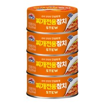 사조 찌개참치 안심따개, 135g, 4개