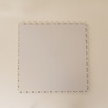 롤베이비 셀프시공 PVC 퍼즐매트, 그레이, 8개