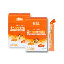 올레아 유아용 올키 비타젤리 아연 열대과일맛 15p, 225g, 2개
