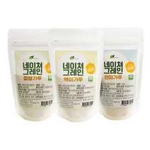 네이쳐그레인 유기농 쌀가루 3종세트 백미 100g   현미 100g   찹쌀 100g, 1세트
