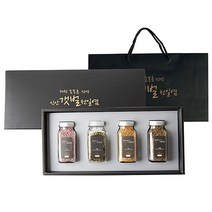 해광손봉훈신안갯벌 솔트레인보우 세트, 4종, 1세트
