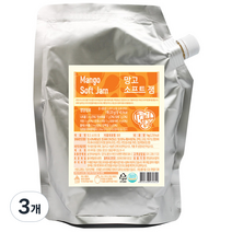 딜라잇가든 망고 소프트 잼, 1kg, 3개