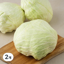 국내산 친환경 양배추, 5kg, 2개