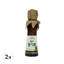 오가닉스토리 발아 들기름, 160ml, 2개