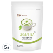 아임요 그린티 믹스 파우더, 500g, 1개입, 5개