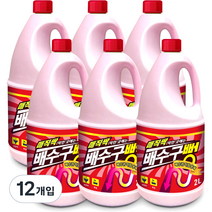 아토세이프 매직싹 배수구뻥 배수구 세정제, 2L, 12개입